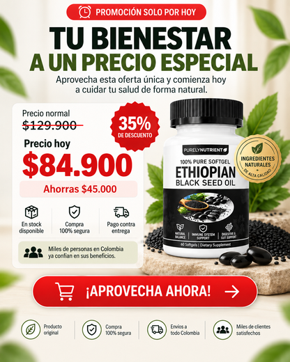 Ethiopian Black Seed Oil